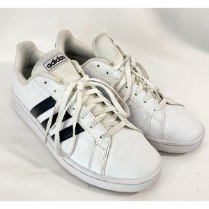 Adidas Womens Grand Court White Fashion Sneaker Size 9 (698007)